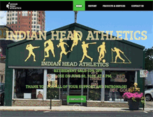 Tablet Screenshot of indianheadathletics.com